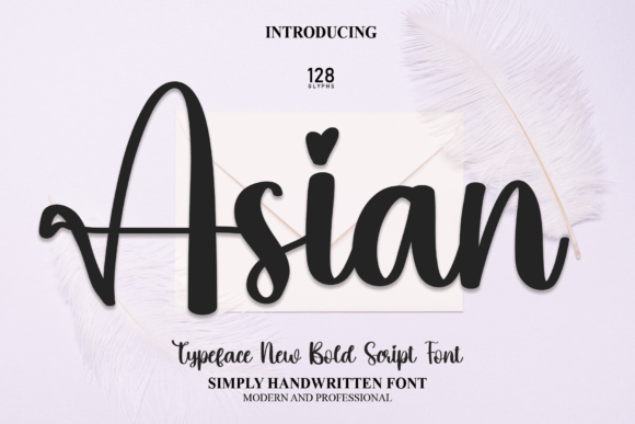 Asian: A Stylish Script Font for Modern Web and Digital Design