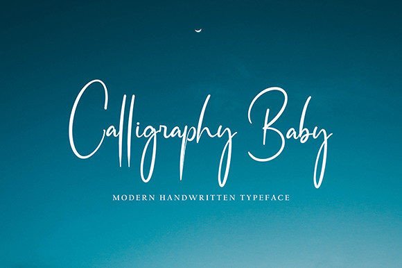 Calligraphy Baby: A Handwritten Font for Elegant Editorial Design