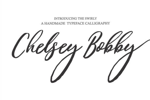 Chelsey Bobby: A Modern Script Font for Stylish Campaign Design