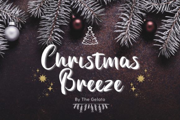 Christmas Breeze: A Festive Script Font for Modern Holiday Marketing