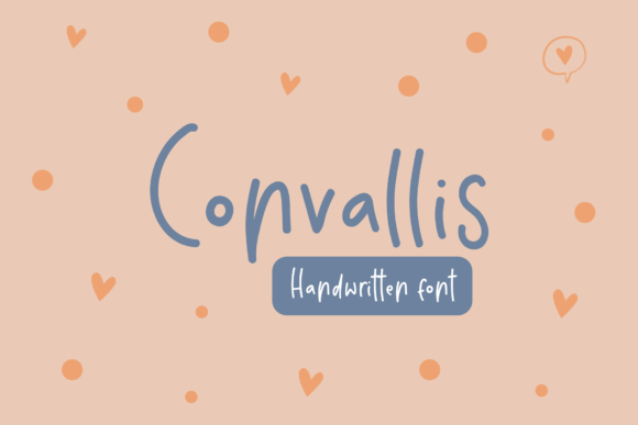 Convallis: A Versatile Script Font for Crafters and Product Designers