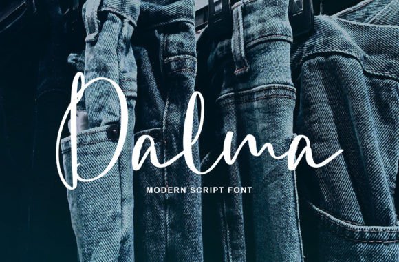 Dalma: A Modern Brush Script Font for Authentic Branding