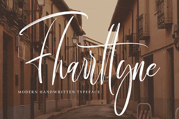 Fharrttyne: A Magical Script Font for Professional Branding