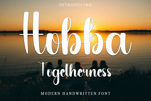 Hobba Togetherness: A Handwritten Font That Elevates Small Business Branding