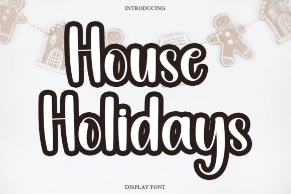 House Holidays: A Handwritten Font That Brings Personality to Every Product