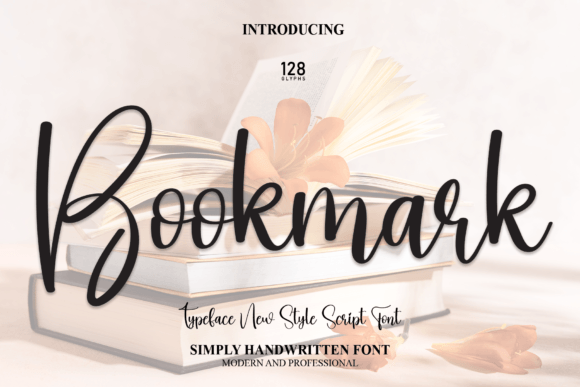 How the Bookmark Font Elevates Web Design with Romantic Script Style