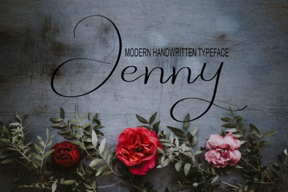 Jenny: A Handwritten Font That Brings Personality to Branding