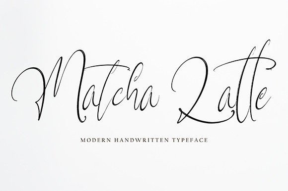 Matchalatte: The Handwritten Font That Gave My Small Business a Fresh, Polished Look