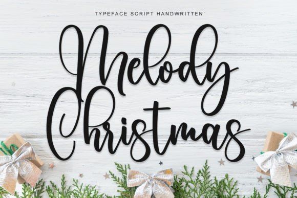 Melody Christmas Font: A Craft Maker’s Best Friend for Elegant Designs