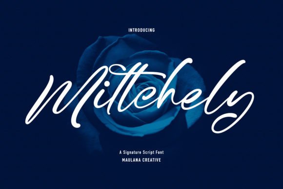 Mittchely: A Handwritten Script Font That Brings Charm to Every Craft
