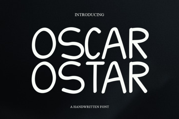 Oscar Ostar: A Handwritten Font That Elevates Small Business Branding