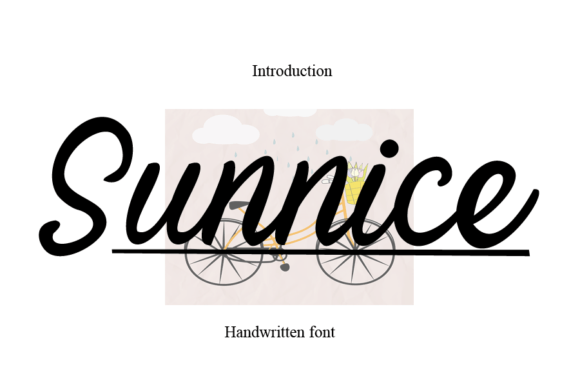 Sunnice: A Handwritten Font That Elevates Editorial Design