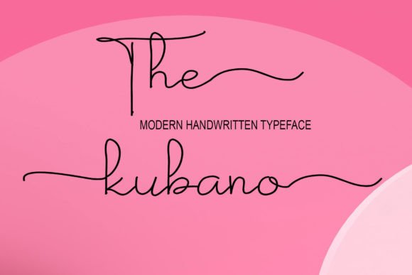 The Kubano: A Quirky Handwritten Font for Scroll-Stopping Digital Content