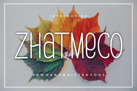 Zhatmeco: A Slim Script Font That Elevates Digital Branding